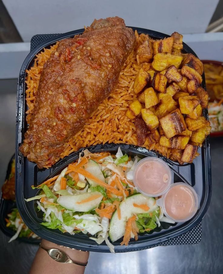 Lunch Pack – Jollof Rice with Turkey
