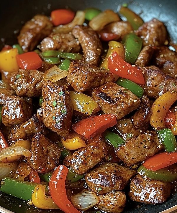 Peppered Beef