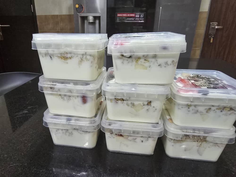 Premium yogurt parfait