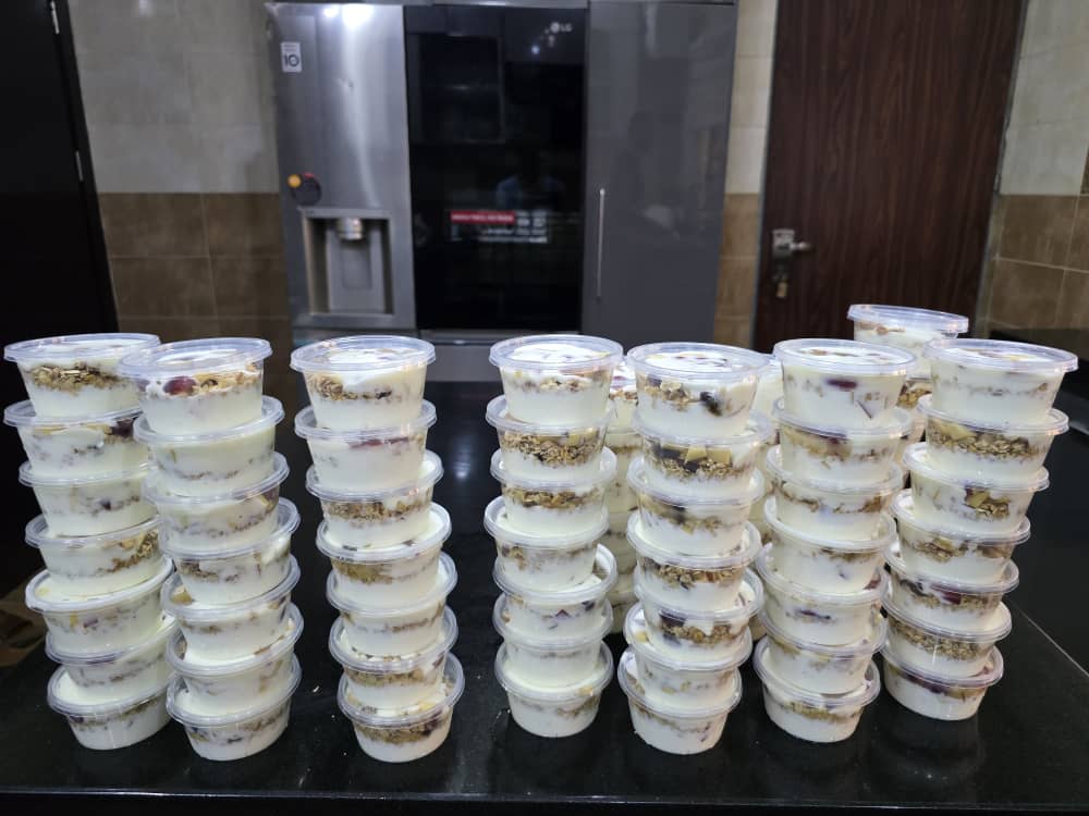 Premium yogurt parfait